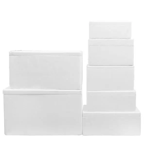 Các Loại Kích Thước Thùng Xốp